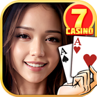 Girl casino slots ikona