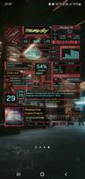 Cyberpunk KWGT Widget اسکرین شاٹ 3