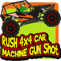 Rush 4X4 Car Machine Gun