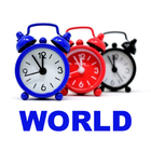 世界时钟 (世界各地时间) 图标
