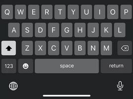 Iphone Keyboard For Android capture d'écran 1