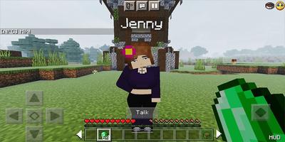 Jenny mod for Mcpe capture d'écran 1