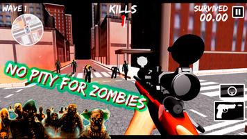 Зомби Снайпер 3D Город игры скриншот 3