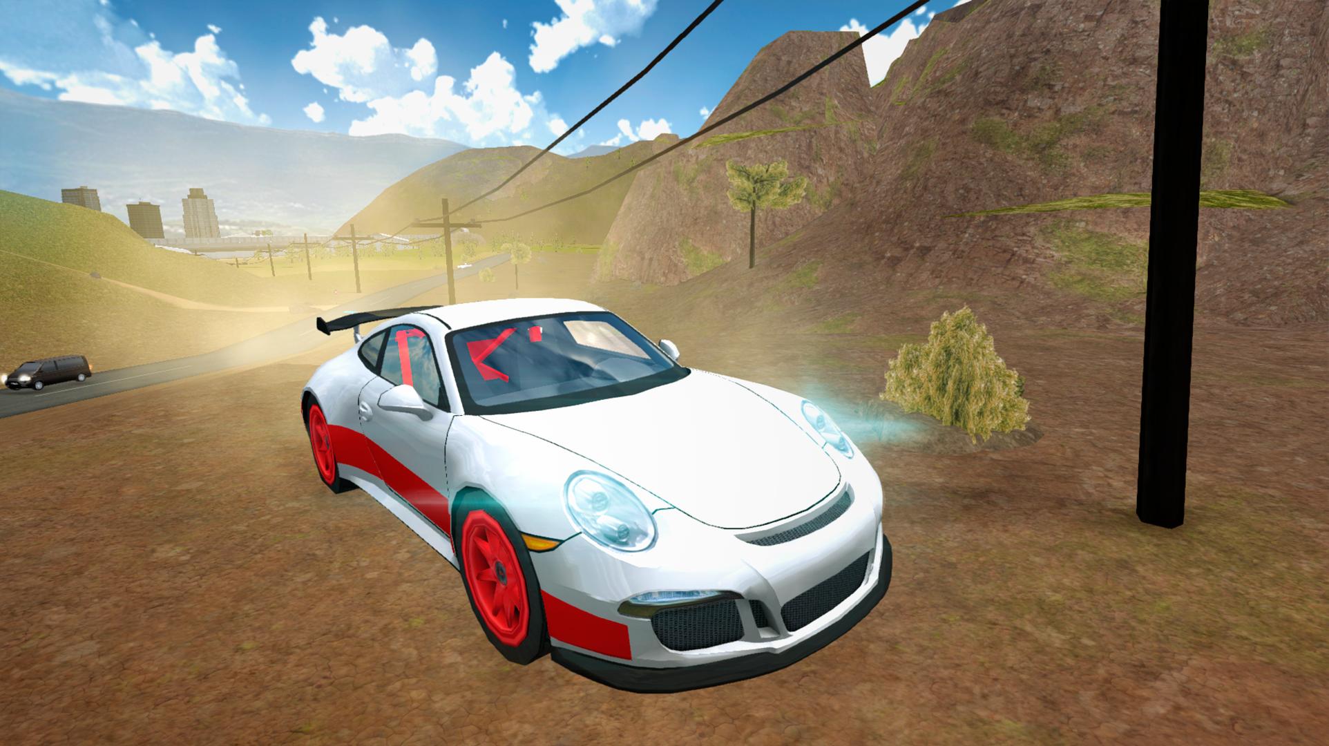 Race car driving 3d