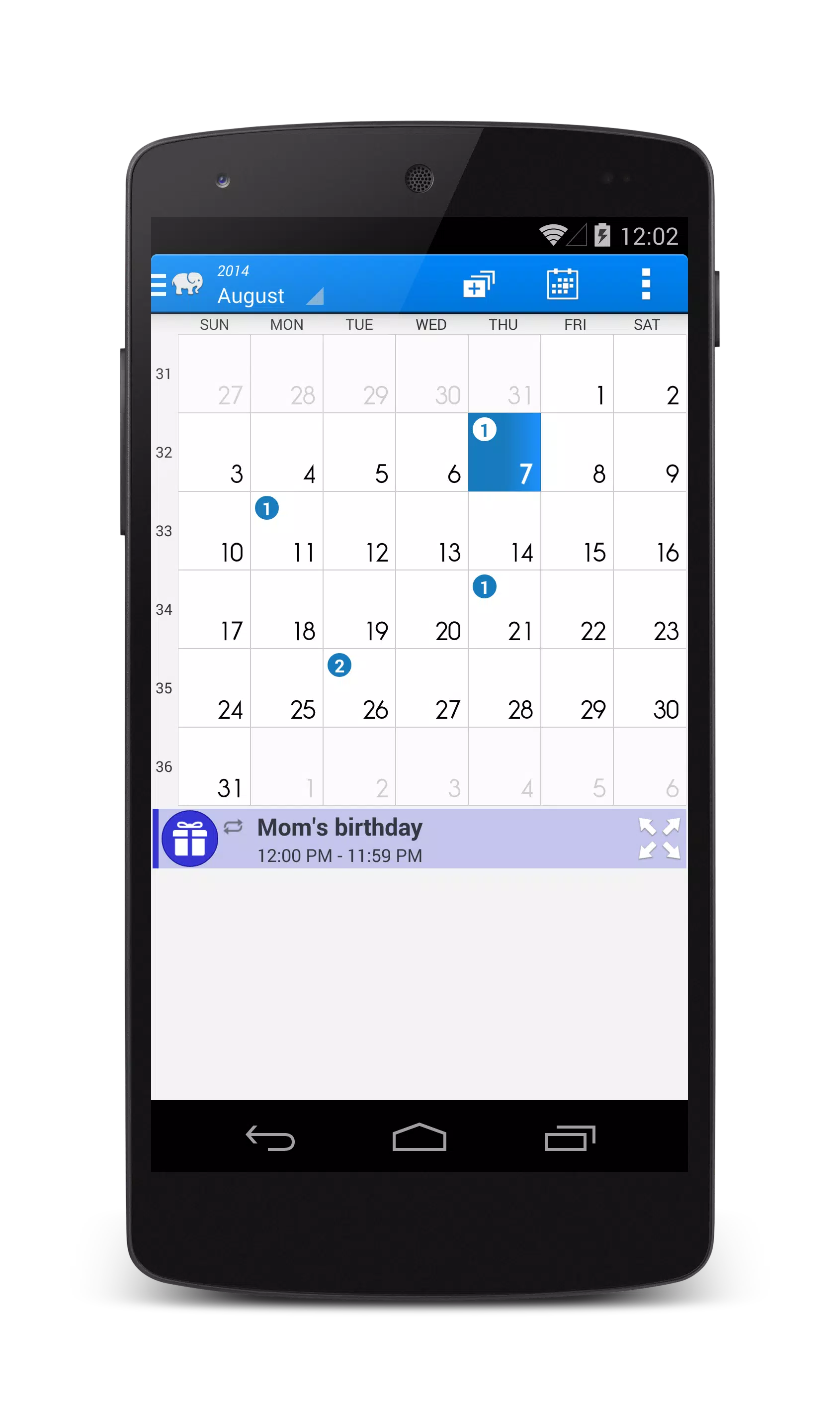 Opaco distancia Monótono Descarga de APK de Agenda Calendario Organizador para Android