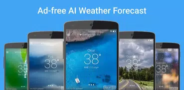 WeatherClear - Ad-free Weather, Minute forecast