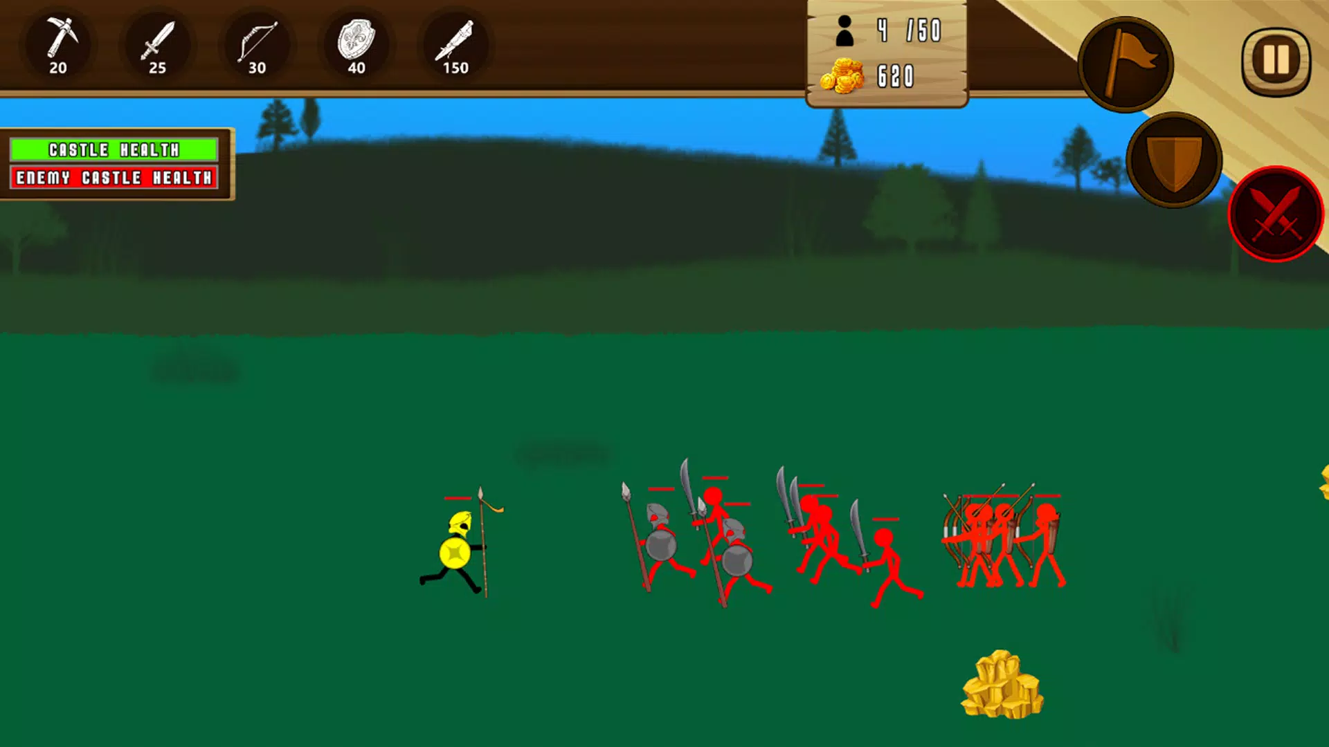 Stickman Fight : War of The Ages - Marble & Ragdoll battle 