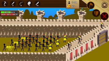 Stickman Age: Stick War Battle captura de pantalla 1