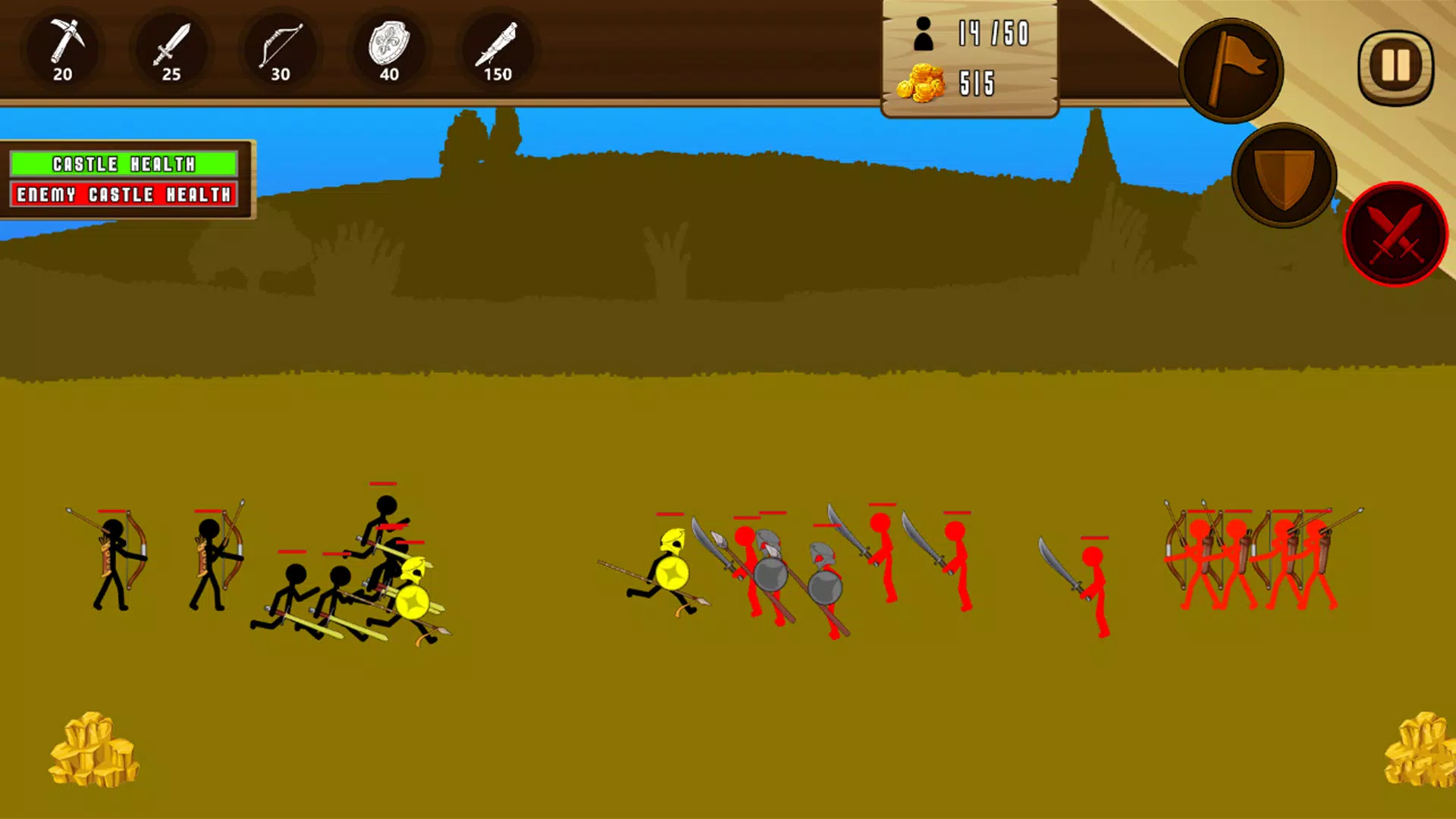 Stickman Fight : War of The Ages - Marble & Ragdoll battle 