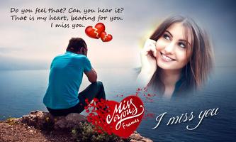 Miss You Photo Frames 海報