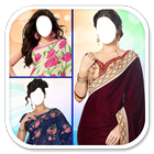 Indian Women Saree Suit 아이콘