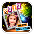 Happy New Year 2019 Wishes-icoon
