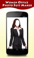 Women Office Photo Suit Maker ポスター