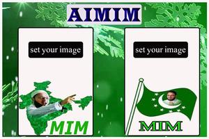 AIMIM Party DP Maker Plakat