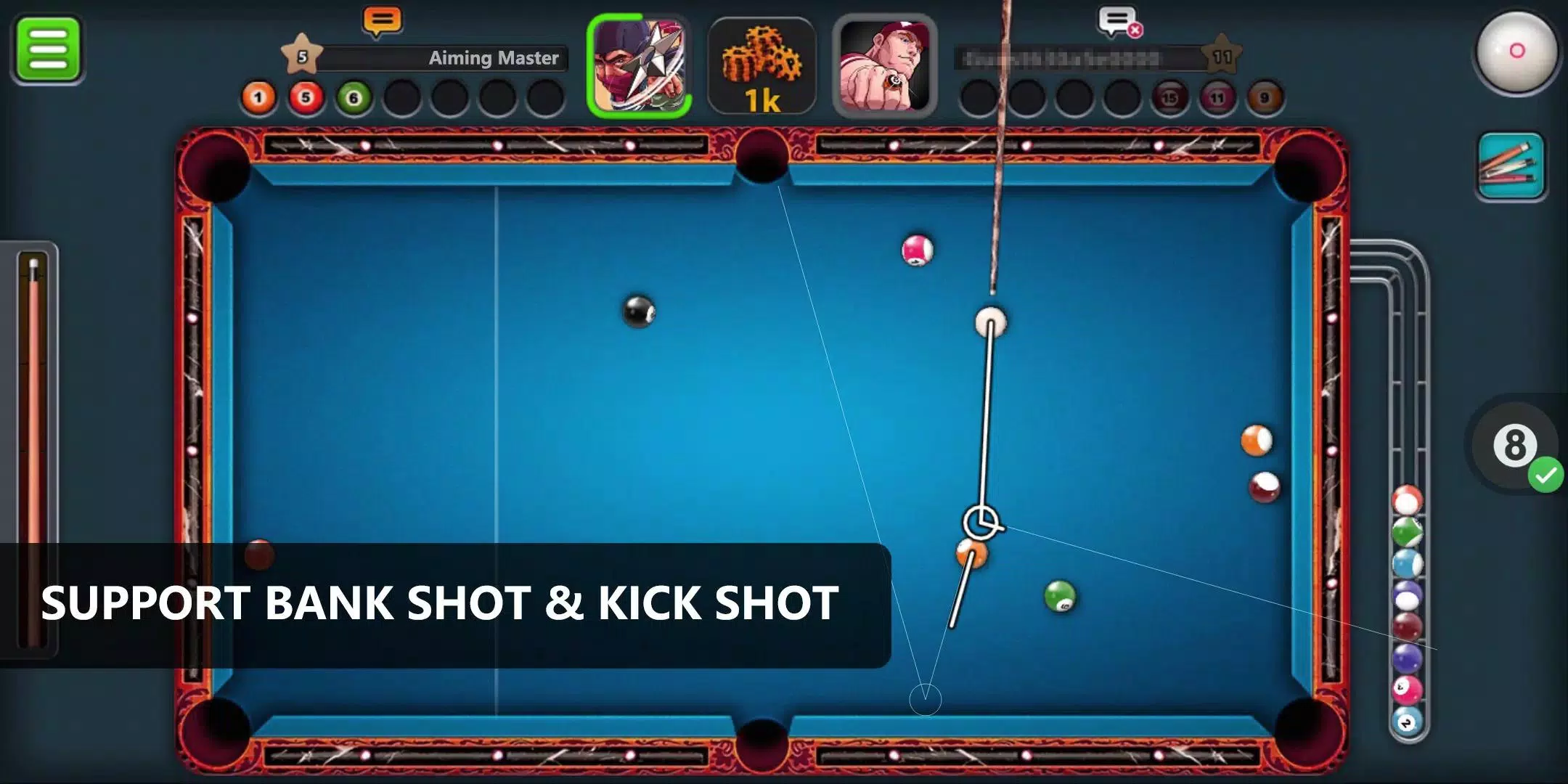 Aim Pool - for 8 Ball Pool APK for Android Download