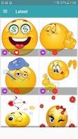 Emojis Emoticons für WhatsApp WAStickerApp sticker Plakat