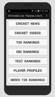 Cricket Live Match, Scores, Fixture & More 2019 ảnh chụp màn hình 1