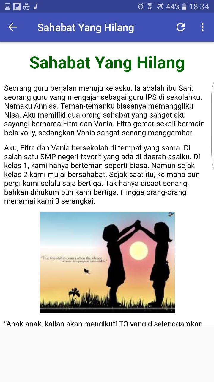 Contoh Cerpen 4 Orang Sahabat – Gambaran