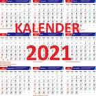 ikon Kalender 2021 Indonesia