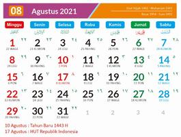Kalender 2021 Indonesia ảnh chụp màn hình 2
