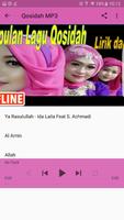 Lirik Lagu Qasidah Mp3 Offline ภาพหน้าจอ 2