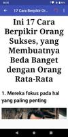 Cara Jenius Berfikirnya Orang Sukses imagem de tela 3