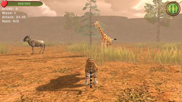 Hungry Tiger 3D скриншот 1