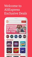 AliExpress Exclusive Deals الملصق