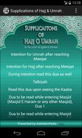 Supplications of Hajj & Umrah capture d'écran 1