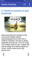 Quranic Teachings captura de pantalla 2