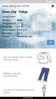 Weather&Clothes ảnh chụp màn hình 1