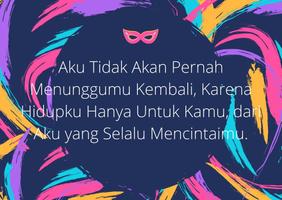 kata kata bucin untuk pacar Poster