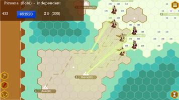 Conquicktory: turn-based strategy empire building تصوير الشاشة 1