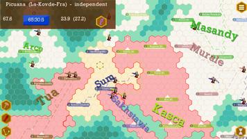Conquicktory: turn-based strategy empire building تصوير الشاشة 2