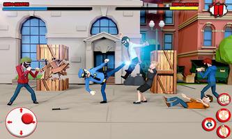 Gang Street Fighting Game: City Fighter Affiche