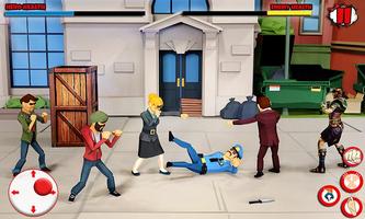 Gang Street Fighting Game: City Fighter capture d'écran 2