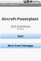 Aircraft-A&P Powerplant الملصق