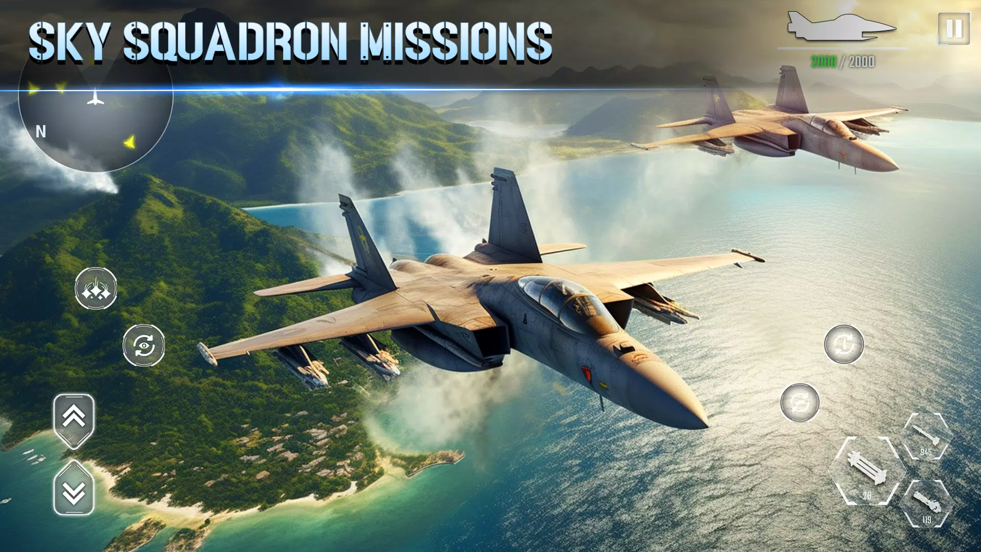 Download do APK de Combate de Aviões de Guerra 3D para Android