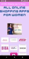 All Online Shopping Apps for Savvy Women Affiche