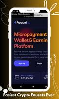 Simple Claim Crypto Faucets Affiche