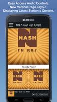 100.7 Nash Icon Affiche
