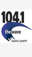 104.1 The WAVE الملصق