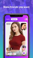 1 Schermata Callme - Live Video Chat&Meet