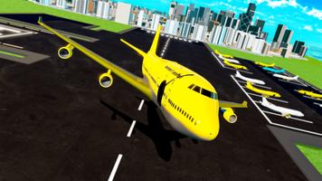 Flight simulator Airplane Game Ekran Görüntüsü 3