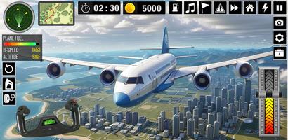 Flight Simulator Plane Game 3D capture d'écran 2