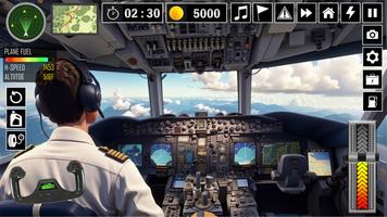 Flight Simulator Plane Game 3D capture d'écran 3