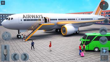 Flight Pilot Simulator 3d পোস্টার