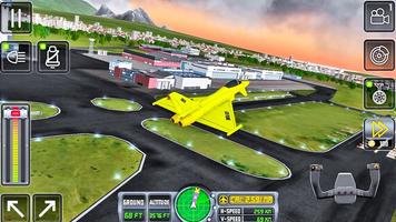 Airplane Flight Simulator الملصق