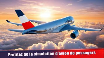 Avion Simulator 2024 3D Jeu Affiche