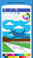 Airplane Coloring Book screenshot 1